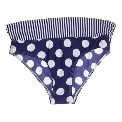 Bas de bikini (Bleu, Blanc) de Nickey Nobel Beachwear