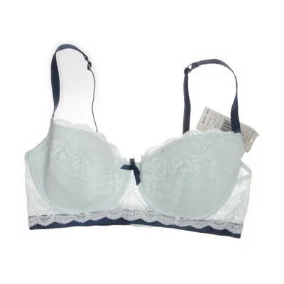 Soutien-gorge (Bleu) de Elle Macpherson Coton, Élasthane, Polyamide