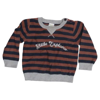 Sweater (Brown, Blue, Gray) from Friends Cotton