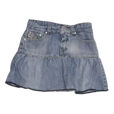 Jeanskjol (Blå) från Diesel Bomull