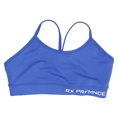 Sports bra (Blue) from Rx Performance Elastane, Polyester