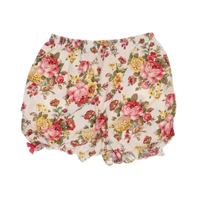 Shorts (White, Multicolored) from Wandee's Cotton