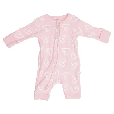 Barboteuse (Rose, Blanc) de Next Baby Coton