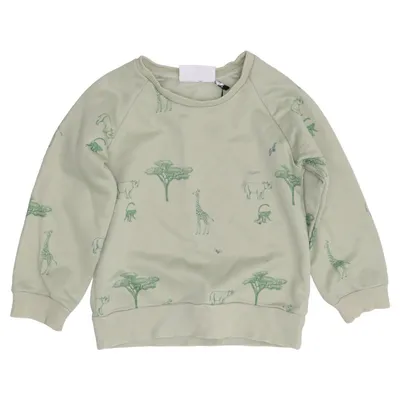 Sweatshirt (Green) from Mini Rodini Cotton, Elastane, Polyester