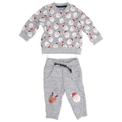 Juletøj (Grå, Flerfarvet) fra Baby Club by C&A Bomuld, Viscose