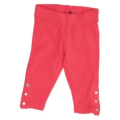 Broek (Rood) van Revival Katoen, Elastaan