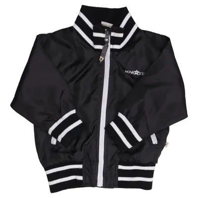 Bomberjacka (Svart, Vit) från Novastar Polyester