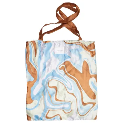 Canvas bag (Blue, Brown, White, Multicolored) from Hosbjerg