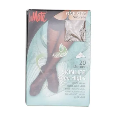 Knästrumpor (Brun) från Lamote Elastan, Polyamid