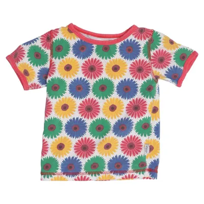 T-shirt (Yellow, Blue, Green, Multicolored) from Snoozy Scandinavia