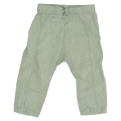 Broek (Groen) van H&M Linnen, Katoen