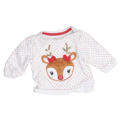 Christmas sweater (White, Red) from Baby Club by C&A Cotton