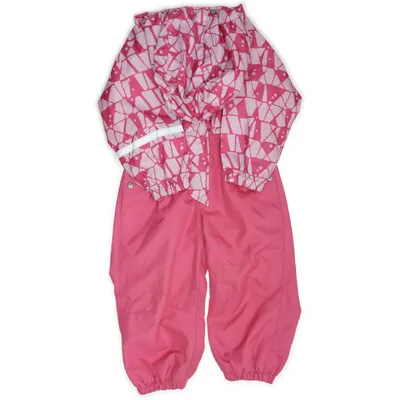 Combinaison blouse (Rose, Blanc, Multicolore) de Lassie Polyester, Polyuréthane