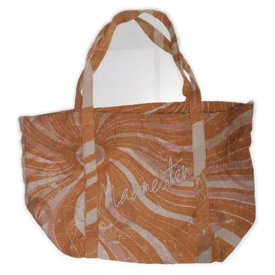 Tygpåse (Brun, Flerfärgad) från Maanesten Återvunnen bomull