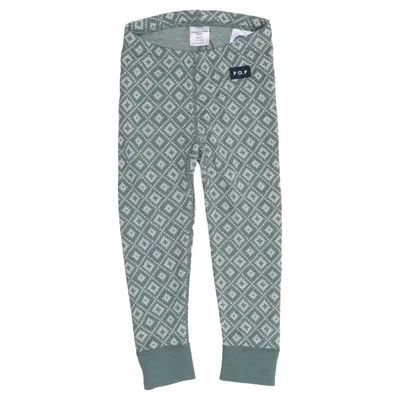 Base layer pants (Green) from Polarn O. Pyret Merino wool