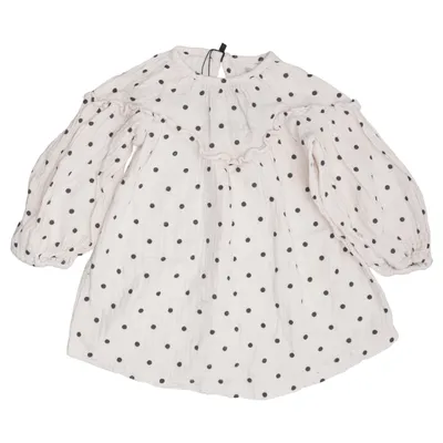 Robe (Beige, Noir) de Zara