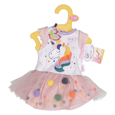 Doll clothes (Unicorn Dress) from Baby Born