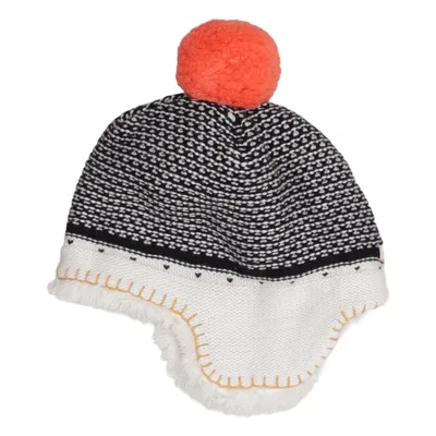Bobble hat (Black, White, Orange) from Catimini Polyurethane
