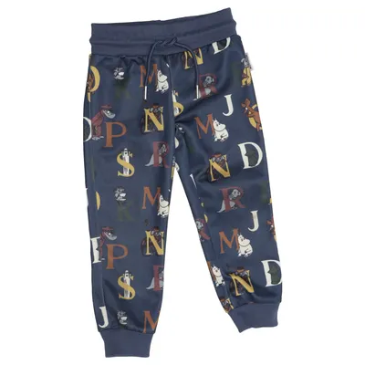Pantalon de survêtement (Bleu, Multicolore) de Moomin by Martinex Polyester