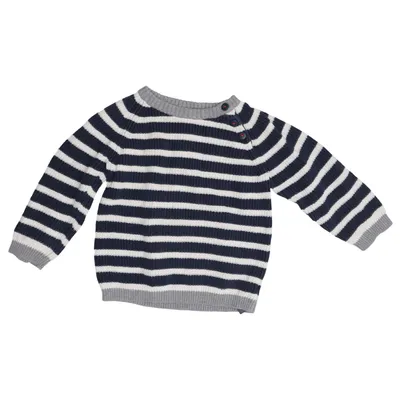 Sweater (Blue, White, Gray) from L.O.G.G by H&M Cotton