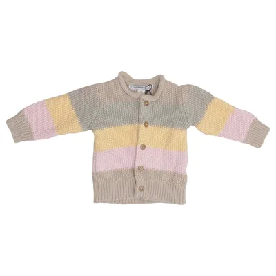 Kofta (Beige, Gul, Rosa) från MyWear Baby Ekologisk bomull