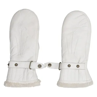 Leather gloves (Beige) from Wedins Fur, Leather, Polyester