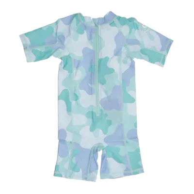 UV beschermende kleding (Turquoise, Groen) van Geggamoja Collection Elastaan, Gerecycled polyester