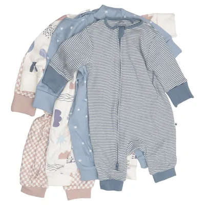 Sparkedragt (Blå, Beige, Flerfarvet) fra Next Baby Bomuld