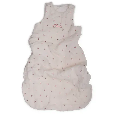 Babyslaapzak (Wit, Rood) van Vertbaudet Katoen, Polyester