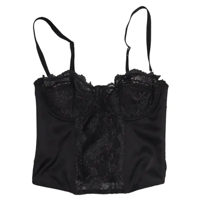 Bustier (Noir) de Urban Outfitters Coton, Élasthane, Polyamide, Polyester