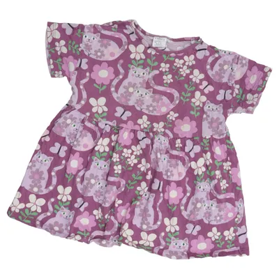 Robe (Violet, Multicolore) de Lindex Kids Coton