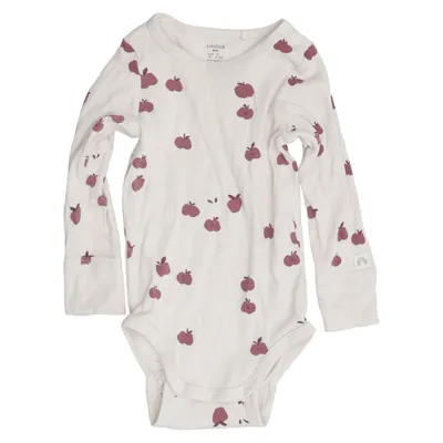 Romper (Beige, Lila) van Lindex Baby Katoen, Elastaan