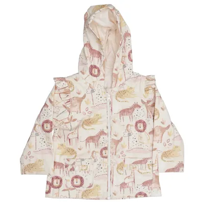 Regenjacke (Beige, Mehrfarbig) von Tu Baumwolle, Polyurethan, Recyceltes Polyester