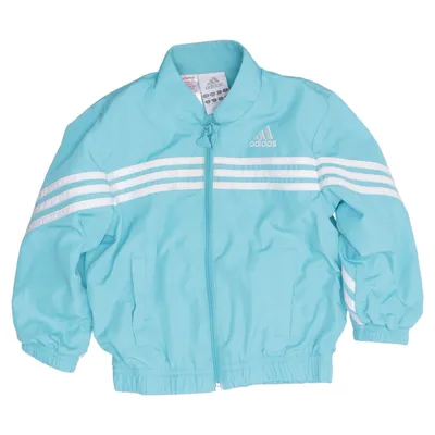 Sports jacket (Blue) from Adidas Cotton, Polyester