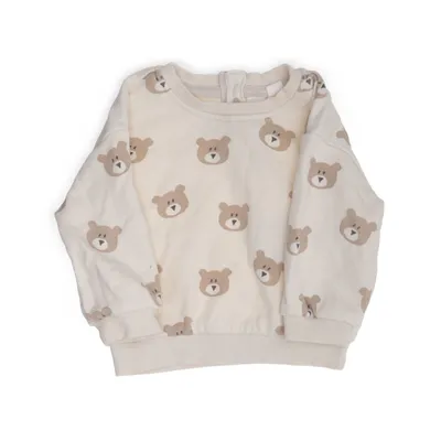 Sweatshirt (Beige) fra Rikiki Bomuld, Polyester