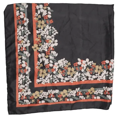 Handkerchief (Black, Multicolored) from Carpisa Polyester