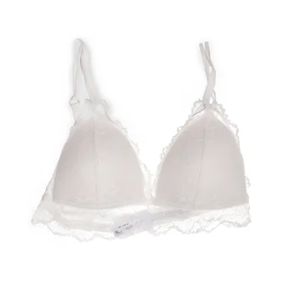 Bralette (Wit) van KappAhl Elastaan, Polyamide