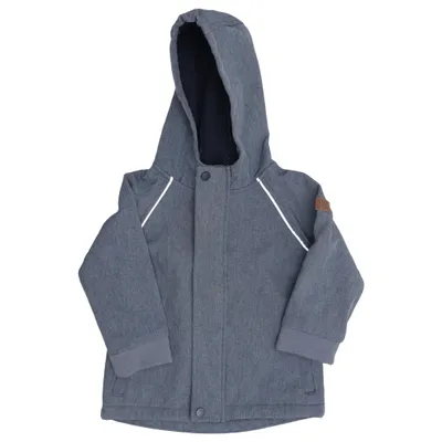 Softshell jacket (Blauw) van Topomini Elastaan, Polyester
