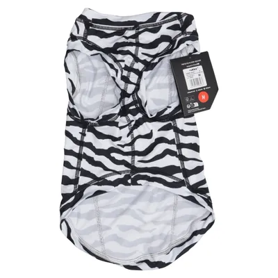 Dog clothes (Zebra Shirt) from Rukka Elastane, Polyester