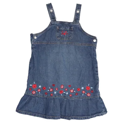 Tuinjurk (Blauw, Meerkleurig) van Outfit Katoen