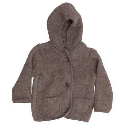 Jacket (Brown) from LaLaBy Merino wool