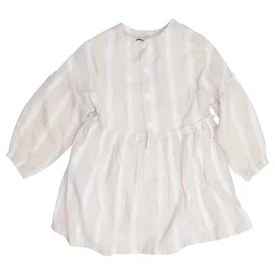 Jurk (Beige, Wit) van Gymp