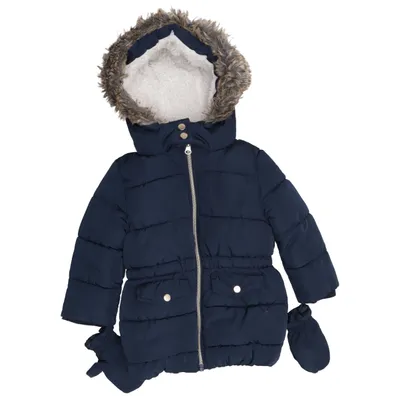 Winterjas (Blauw) van Young Dimension Acryl, Polyester