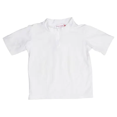 Zwemshirt (Wit) van Petit Crabe Elastaan, Polyamide