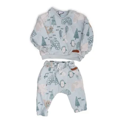 Tenue d'intérieur (Bleu, Multicolore) de Little Coton, Polyester