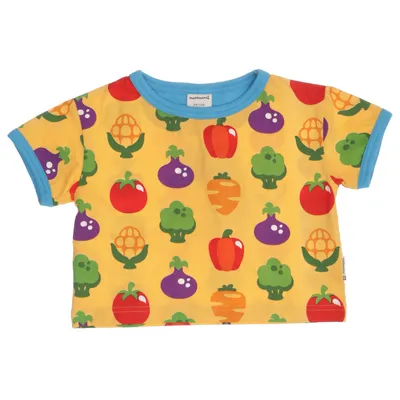 T-shirt (Orange, Flerfärgad) från Maxomorra