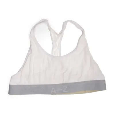 Sport-BH (Vit, Grå) från A-Z by Zlatan Bomull, Elastan, Modal