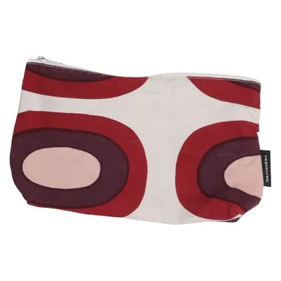 Toilet bag (Red, Purple, Multicolored) from Marimekko Cotton, Linen, Polyester