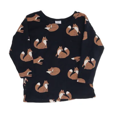 Långärmad t-shirt (Blå, Brun, Vit, Flerfärgad) från Lindex Kids