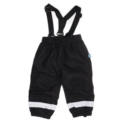 Hängselbyxor (Svart) från Peekaboo Polyester